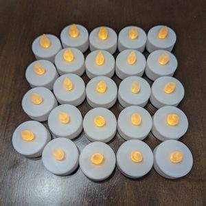 24 Flameless LED Tea Light Candles